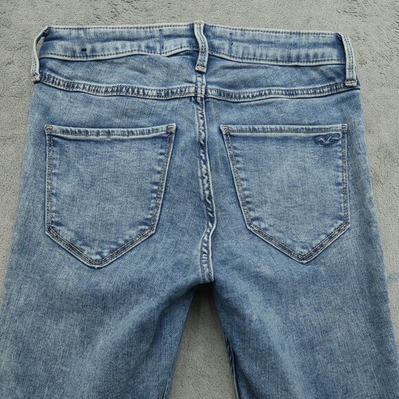 Hollister Jeans Junior's Size 5R High-Rise Crop Legging Denim Pants 25" Inseam - Picture 14 of 16